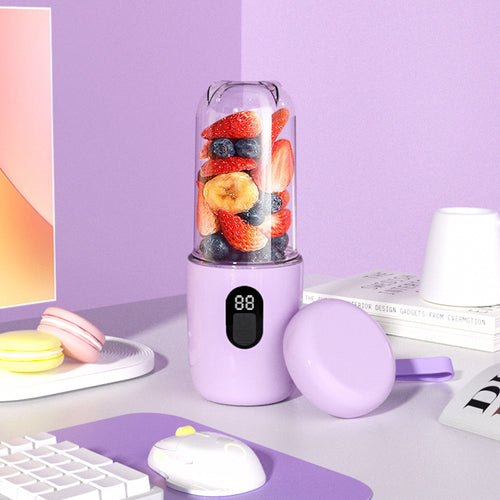 New Juicer Cup Classy Household Juicer 008Usb Rechargeable Portable Juicer Outdoor Multi-Function Tumbler